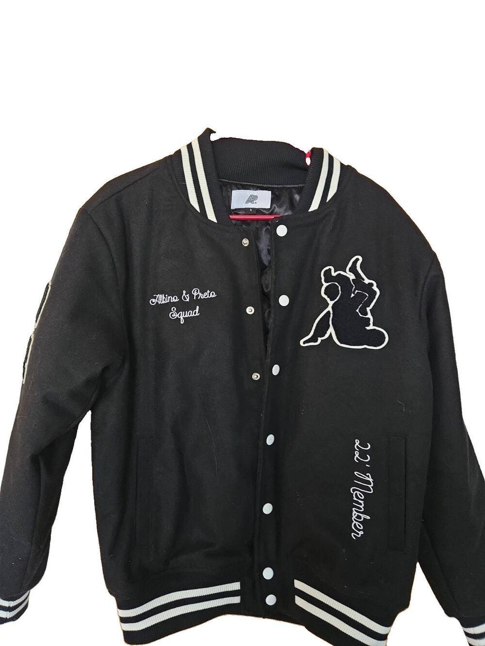Albino and Preto AP Reserve Member 22 Varsity Jacket ***Brand New*** Sz Small